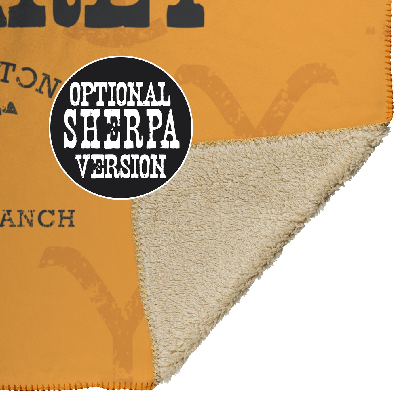 Yellowstone - Rip Blanket - Fleece or Sherpa